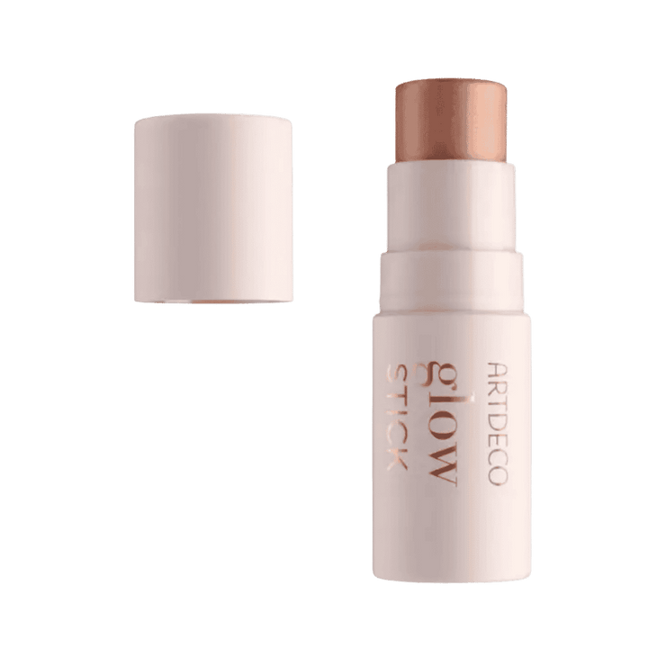 ARTDECO Glow Stick highlighter 5g in beige twist-up stick packaging with luminous finish label