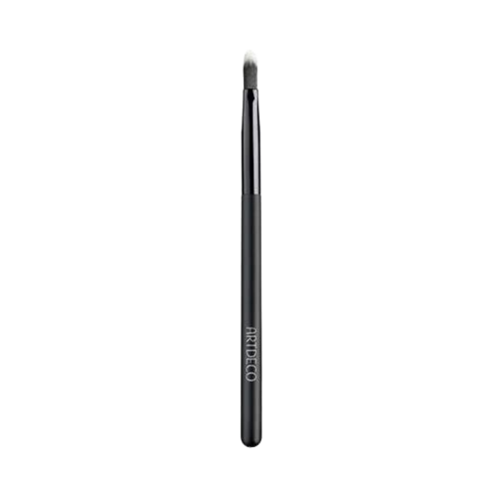 ARTDECO Eyeshadow Brush, fine-tipped bristles, black handle, suitable for precise eyeshadow application.