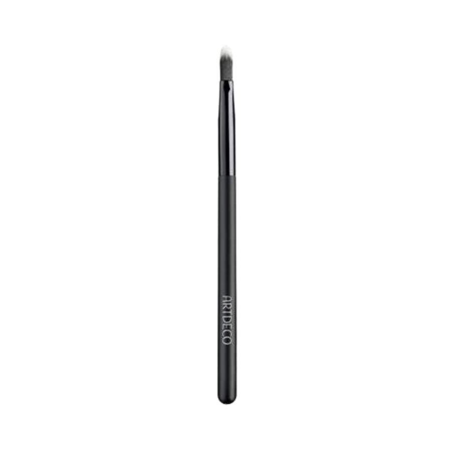 ARTDECO Eyeshadow Brush, fine-tipped bristles, black handle, suitable for precise eyeshadow application.