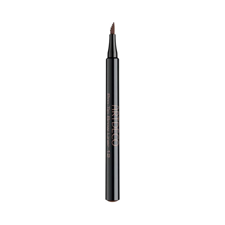 ARTDECO Pro Tip Brow Liner, brown color, fine-tip pencil for precise eyebrow application.