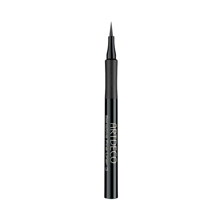 ARTDECO Sensitive Fine Liner, black color, fine-tip applicator for precise eyeliner application.
