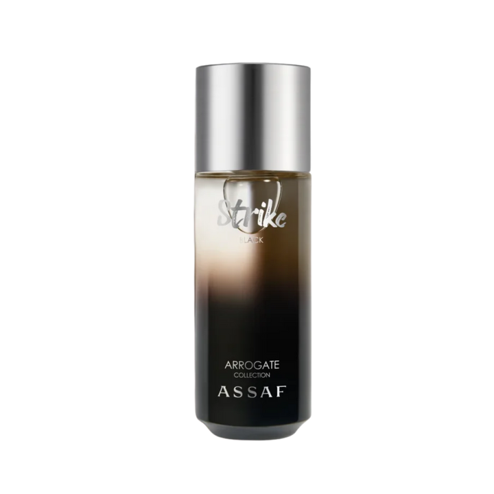 ASSAF Strike Black EdP - 125ml | عساف عطر سترايك بلاك للرجال  - 125مل