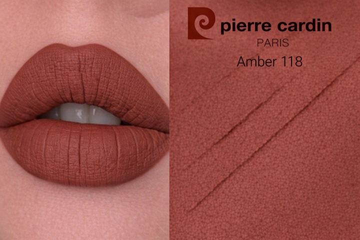 Pierre Cardin Staylong Lipcolor-Kissproof - 5ml | بيير كاردان أحمر شفاه سائل مات  - 5مل