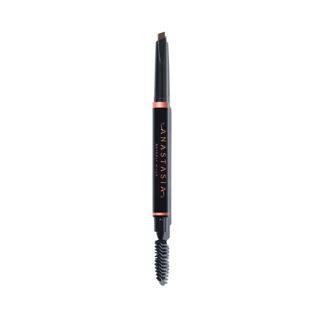 Anastasia Beverly Hills Brow Definer eyebrow pencil black tube spoolie brush dual ended 0.2g