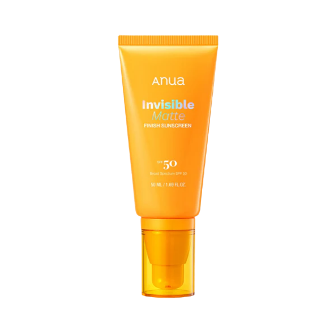 Anua Invisible Matte Finish Sunscreen Spf+ - 50ml | أنوا واقي شمس غير مرئي مات - 50مل