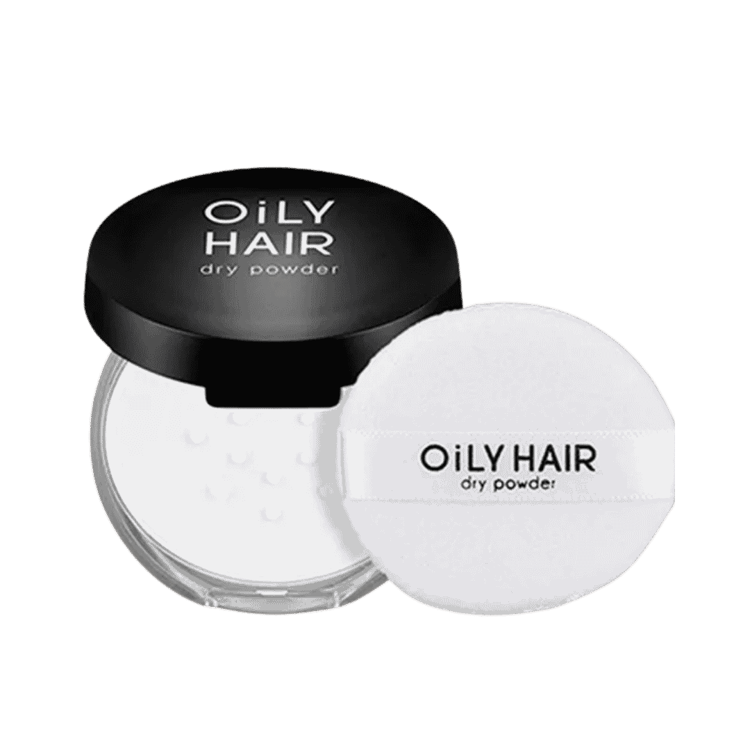 Apieu A'PIEU oily and dry hair cotton powder, apple mint scent, silk amino acids, 5g, includes puff applicator