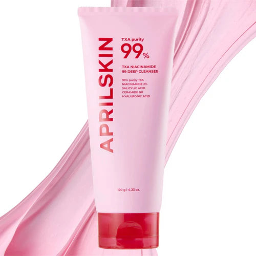 APRILSKIN TXA Niacinamide 99 Deep Cleanser - 120g | أبريل سكين غسول بالترانكساميك اسيد 99 - 120غ