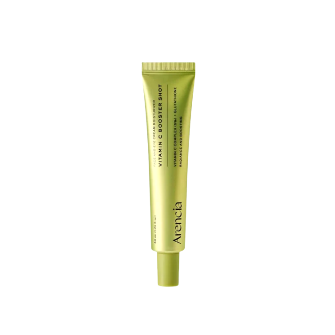Arencia Vitamin C Booster Shot, 30ml, designed to enhance radiance and provide boosting benefits.