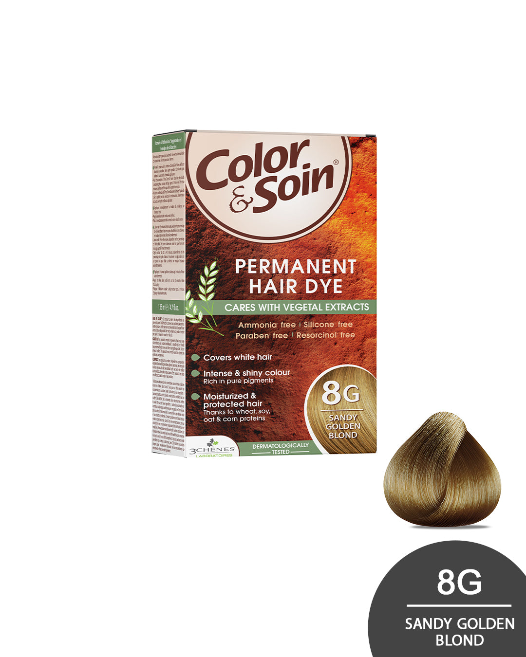 Color & Soin Coloration Permanente Riche En Pigments Purs - 135 ml | كلار ان سوا  صبغة للشعر الوان مكثفة ولامعة - 135 مل