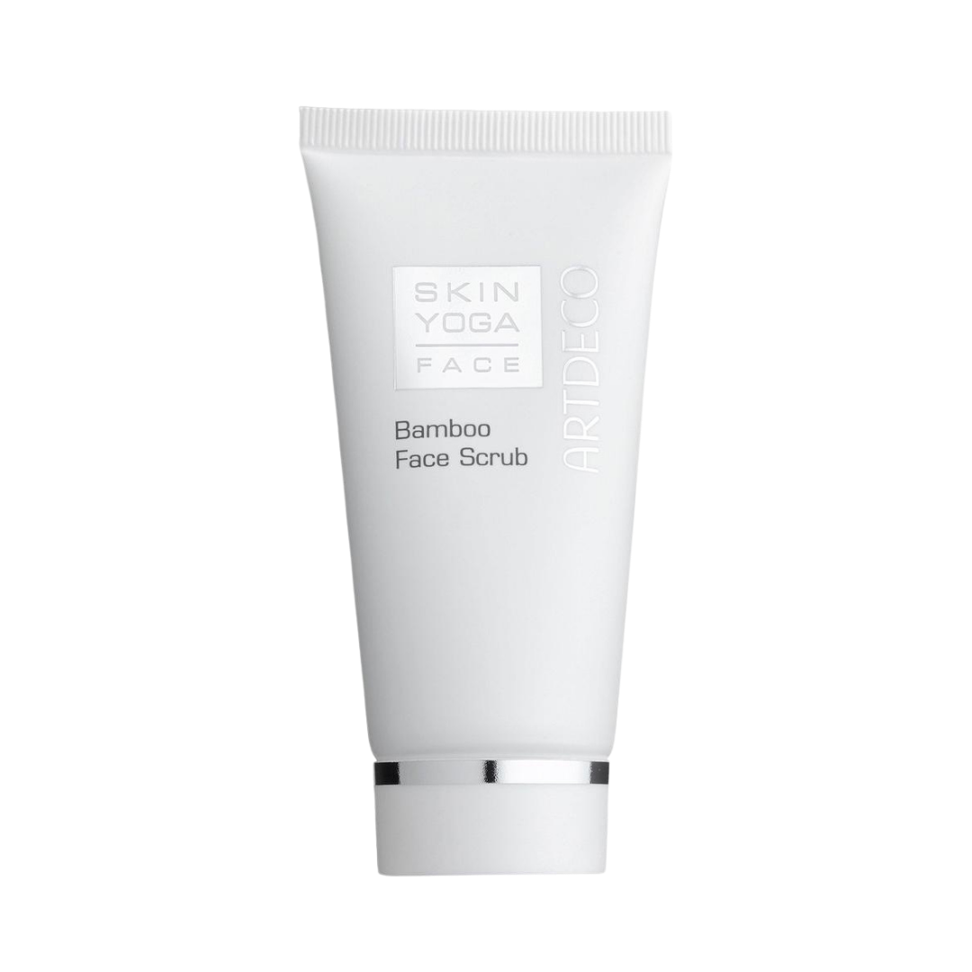 Artdeco Bamboo Face Scrub, 100ml tube, exfoliating scrub for facial cleansing with bamboo extract.
