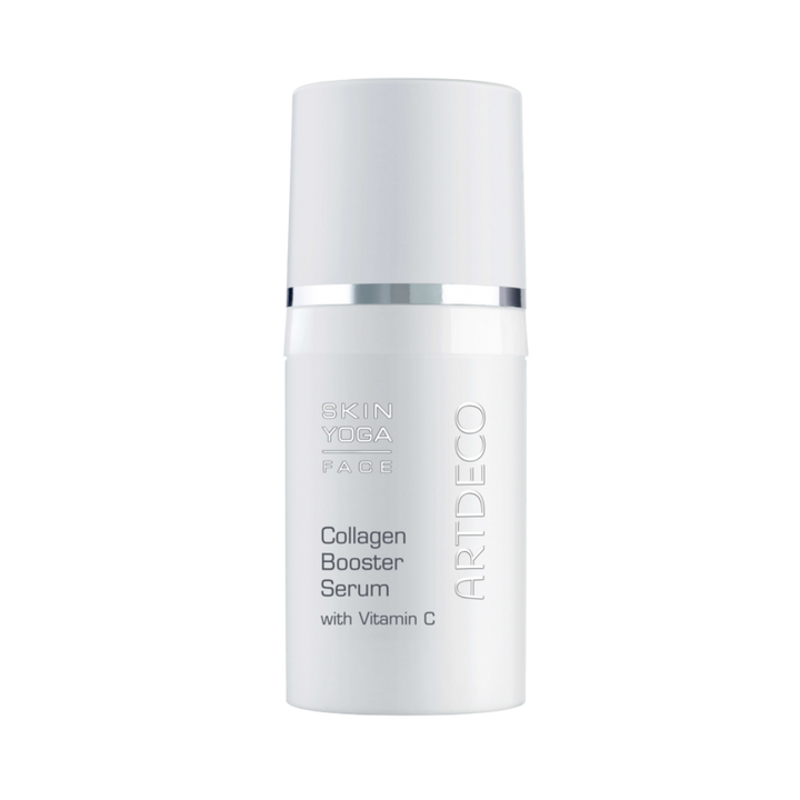 Artdeco Skin Yoga Face Collagen Booster Serum with Vitamin C, 30ml pump bottle.