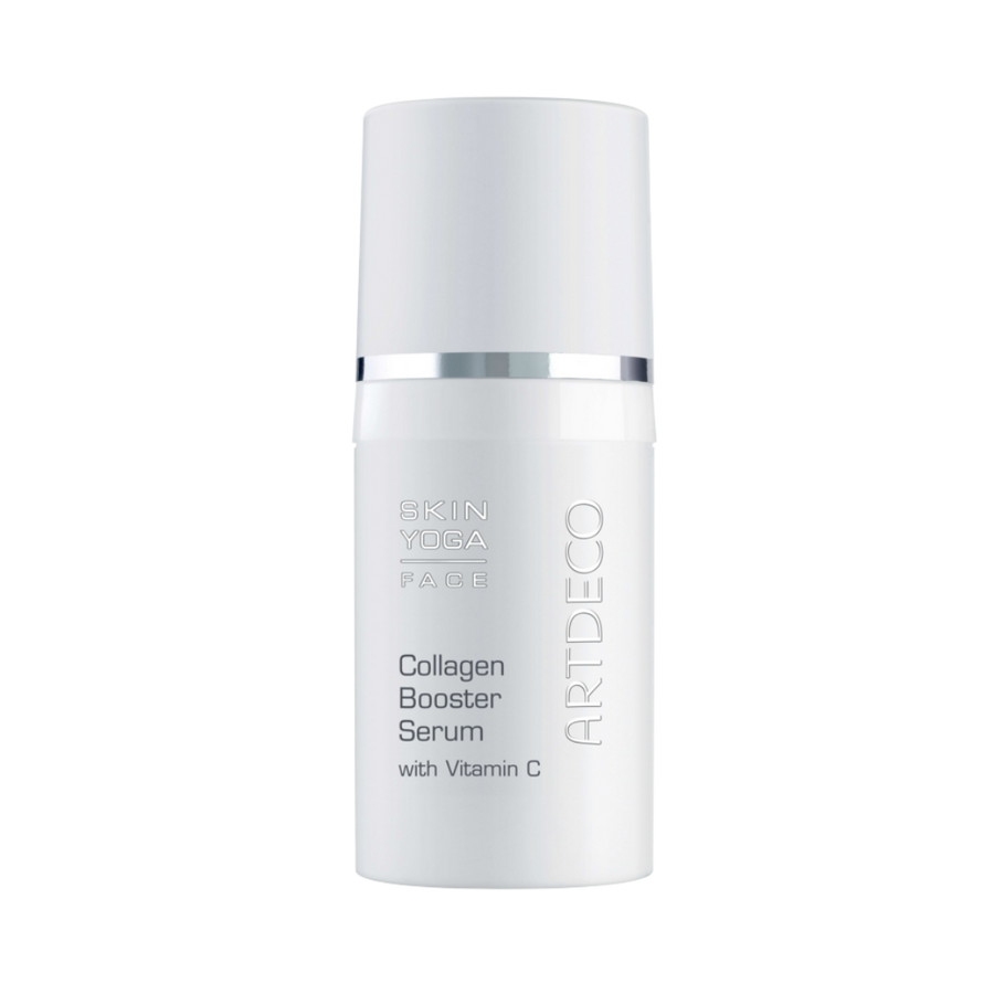 Artdeco Skin Yoga Face Collagen Booster Serum with Vitamin C, 30ml pump bottle.