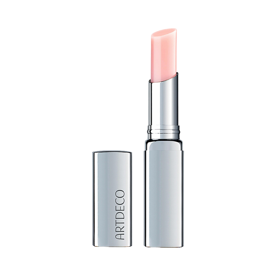 Artdeco Lip Care, moisturizing lip balm in a sleek silver tube.