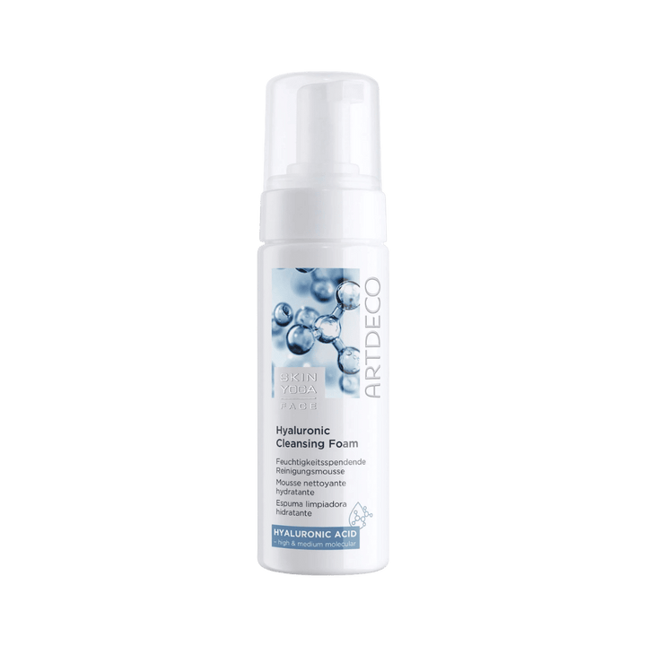 ARTDECO Skin Yoga hyaluronic cleansing foam 150ml facial cleanser mousse pump bottle packaging