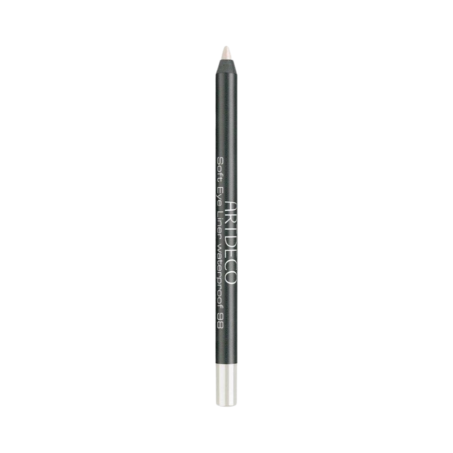 Artdeco Soft Eye Liner Waterproof pencil in shade 98, with a fine tip and silver metal base.