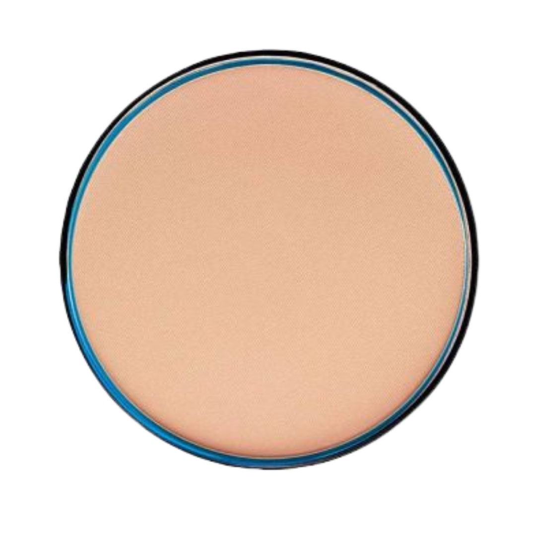 ARTDECO compact powder with a beige shade, housed in a blue circular compact packaging.