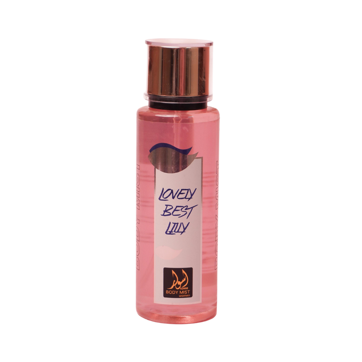 Aswar Lovely Best Lilly Body Mist - 250ml | اسوار بدي مست معطر للجسم 250 مل