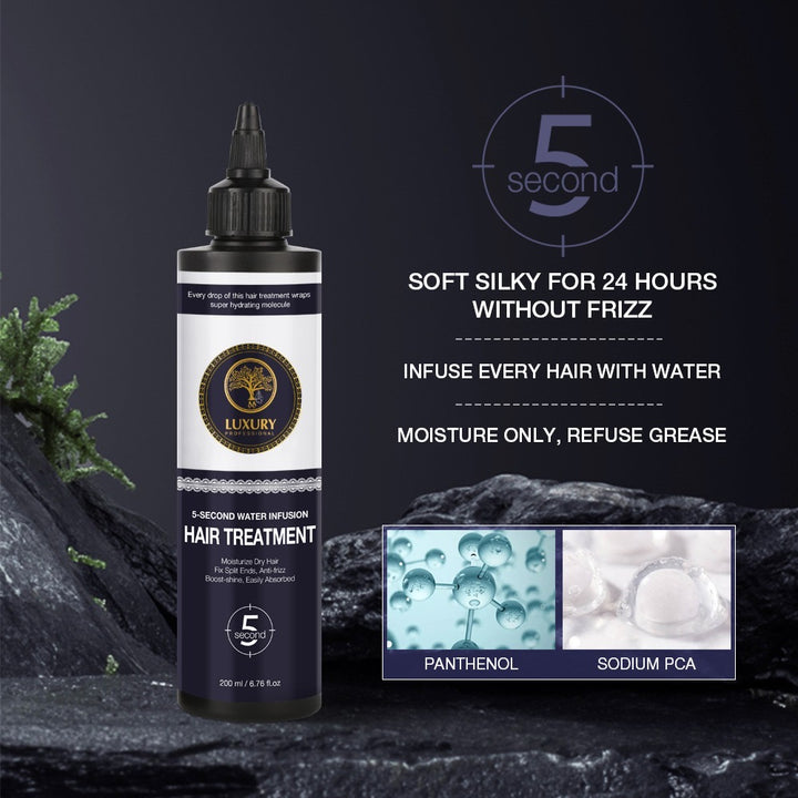 LUXURY Hair Treatment 5 Second - 200ml | لكجري معالج للشعر خلال 5 ثوان - 200 مل