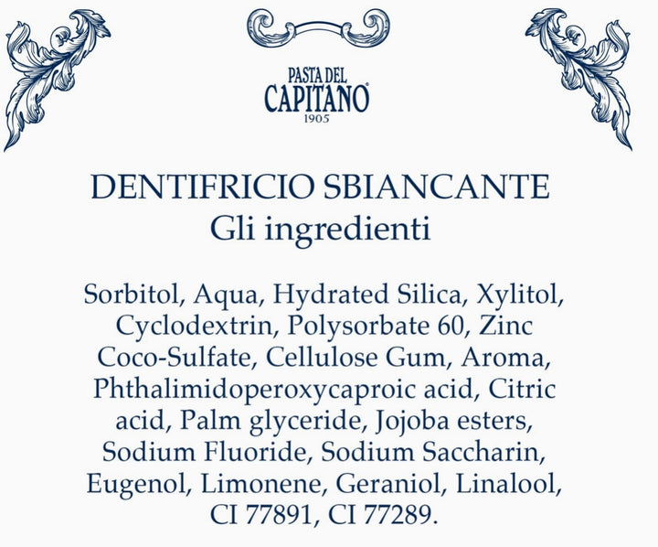 CAPITANO Whitening Toothpaste - 75ml | كابيتانو معجون اسنان للتبيض - 75 مل
