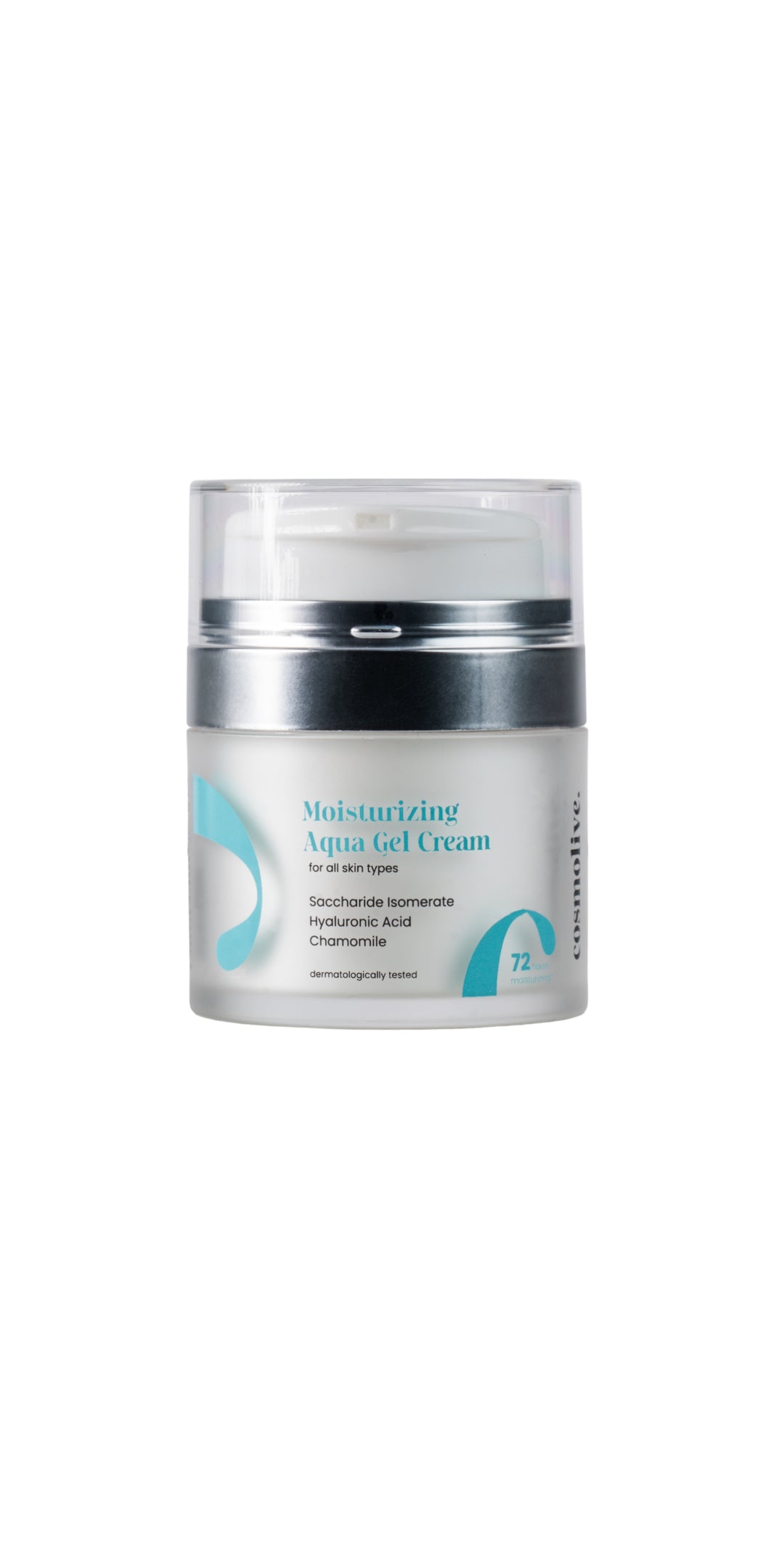 cosmolive Moisturizing Aqua Gel Cream For All Skin Types 72H - 50ml | كوزمو لايف كريم جل مرطب لكل انواع البشرة - 50 مل