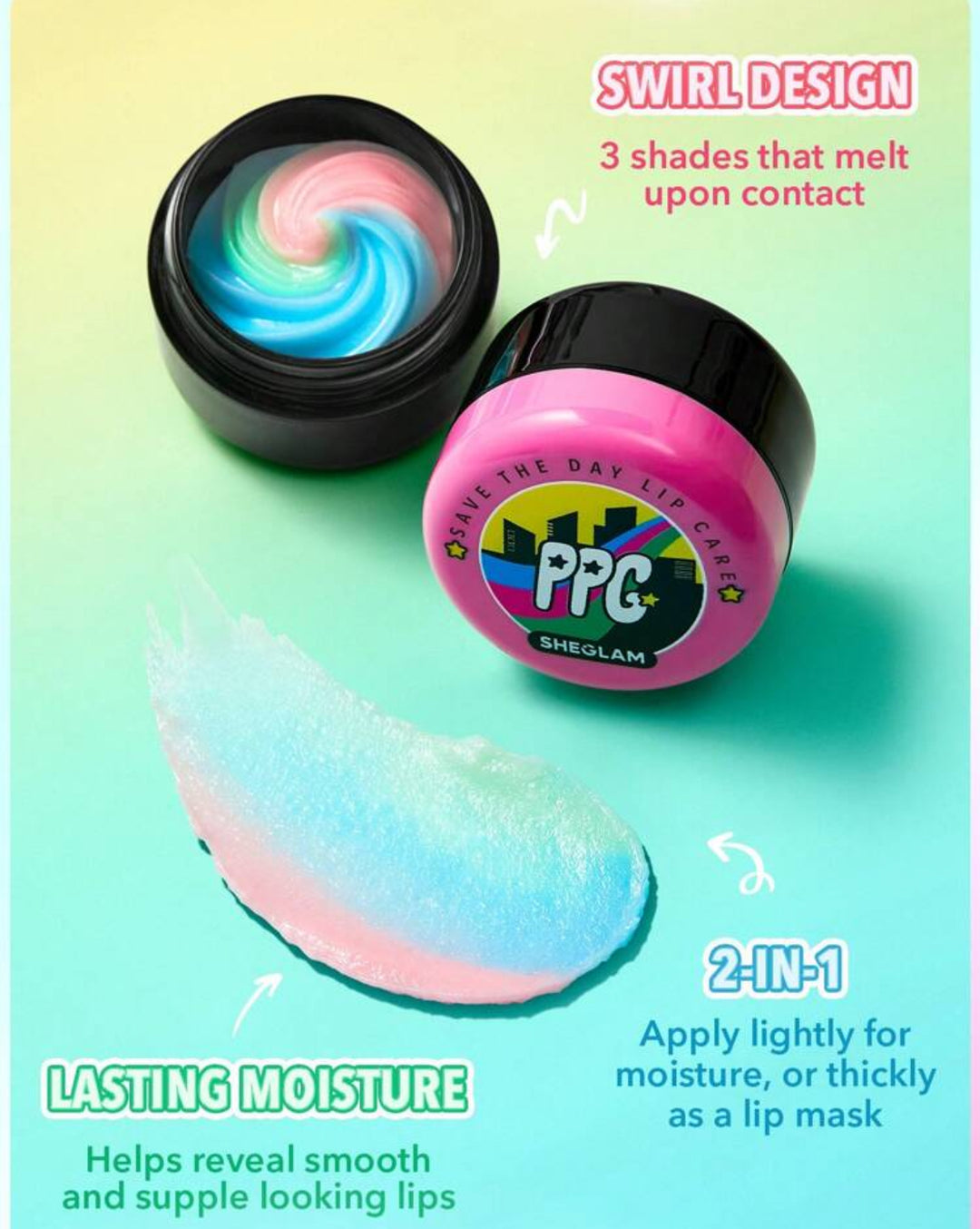 SHEGLAM Save The Day Lip Care - 8.5g | شيكلام مرطب شفاه - 8.5 غرام