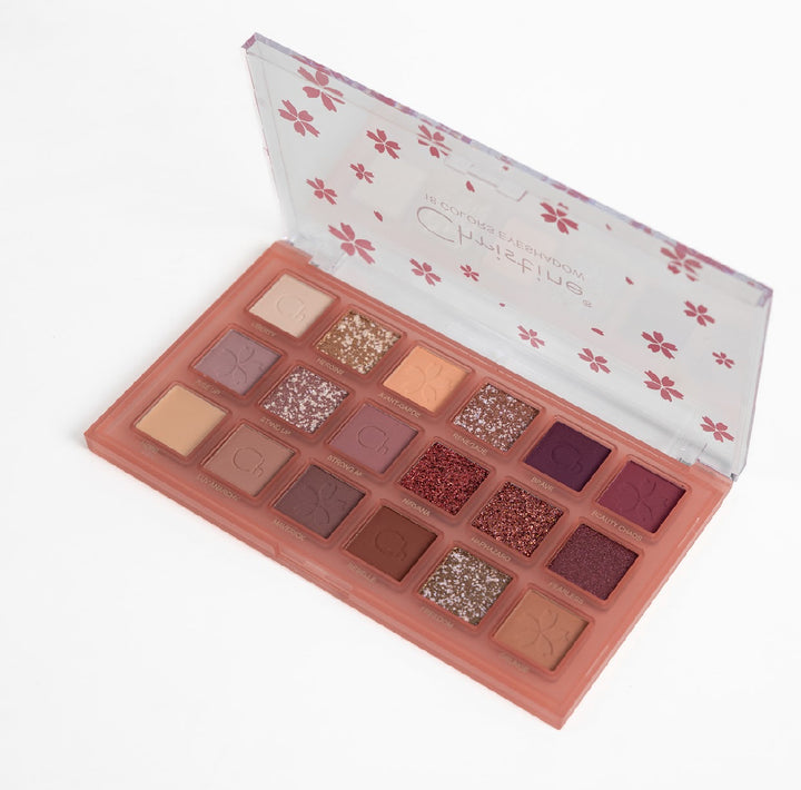 Christine 18 Colour Eyeshadow | كريستين اي شادو