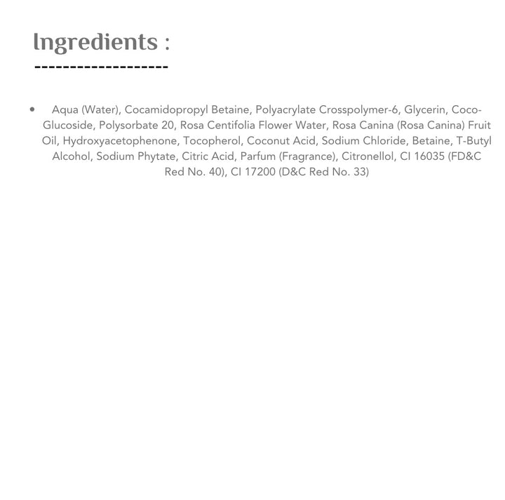 Lirene Power Of Plants Soothing Face Gel Rose - 150ml | ليرين غسول جل للبشرة بخلاصة الازهار - 150 مل