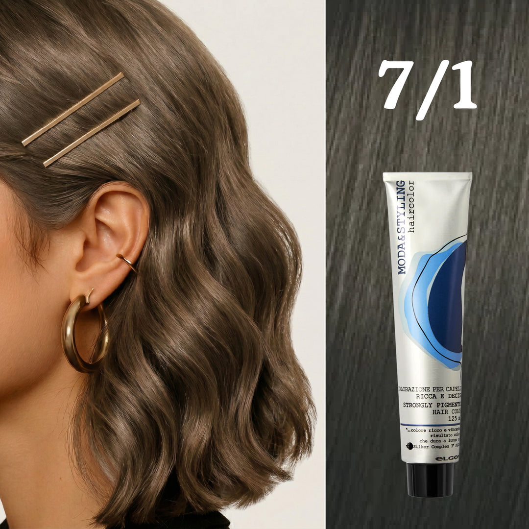 Elgon Moda&styling Haircolor Strongly Pigmented Hair Color - 125ml | ايلكون صبغة شعر مودا ستايلنج - 125مل