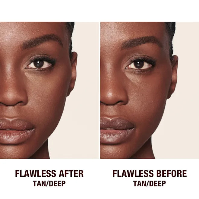 Charlotte Tilbury Air Brush Brightening Flawless Finish Micro Powder - 9g | شارلوت تلبوري بودرة مضغوطة - 9 غرام