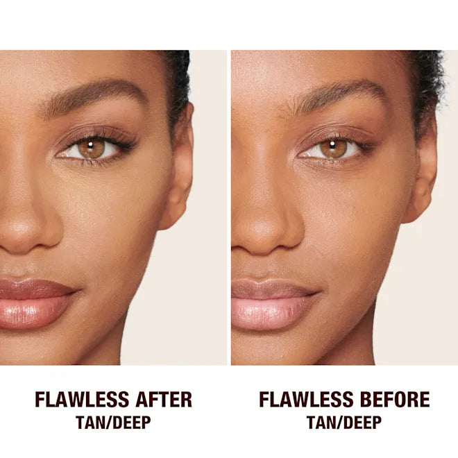 Charlotte Tilbury Air Brush Brightening Flawless Finish Micro Powder - 9g | شارلوت تلبوري بودرة مضغوطة - 9 غرام