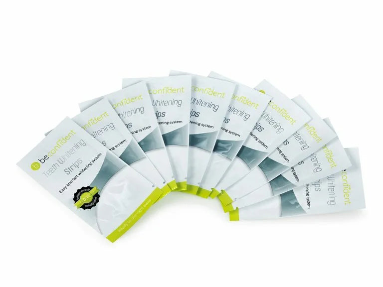 beconfident Teeth Whitening Strips 10 days *15 Minutes Only - 10g | شرائط تبييض الأسنان من بيكونفيدنت - 10غ