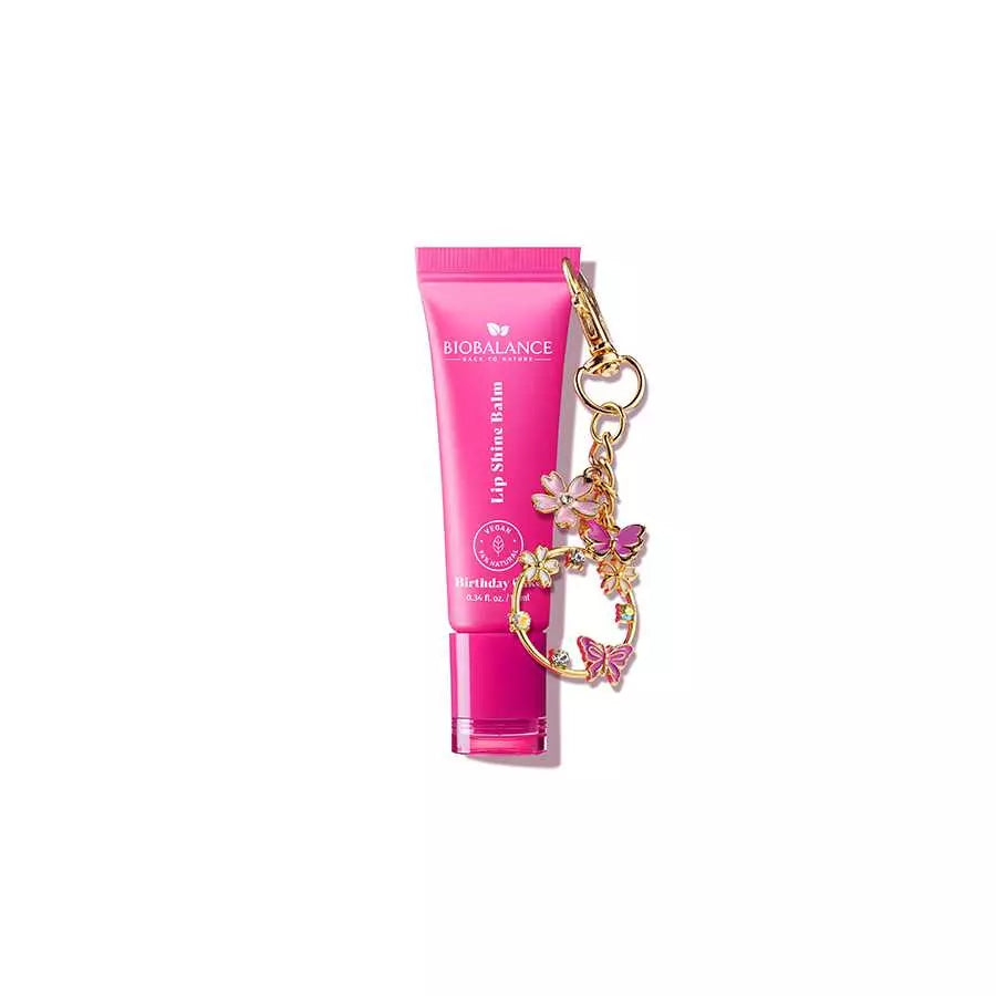 BIO BALANCE Lip Shine Balm - 10ml | بيوبالانس بلسم شفاه لامع رمان - 10مل #5