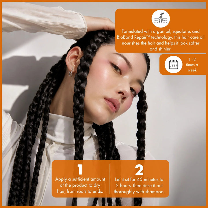 maru.derm BioBond Repair Pre-Shampoo Treatment Oil - 100ml | مارو.ديرم زيت الشعر علاج مكثف قبل الشامبو - 100مل