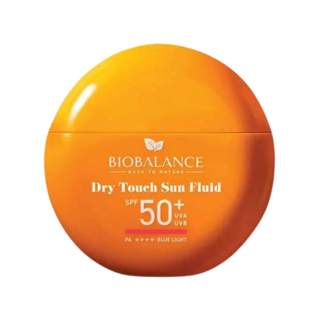 Bio Balance Dry Touch Sun Fluid SPF 50+ - 40ml | بايوبالانس واقي شمسي دراي تاتش - 40 مل