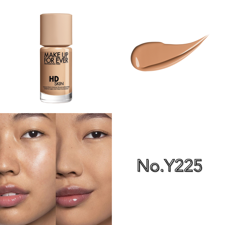 Make Up For Ever HD Skin Cream Foundation - 30ml | ميك اب فور ايفر كريم أساس - 30 مل