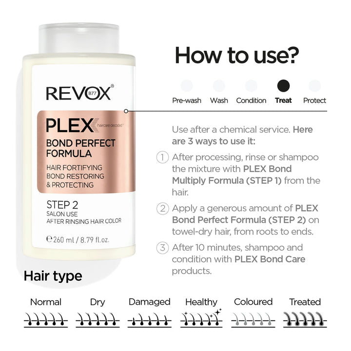 REVOX Plex Bond Multiply Formula Step 1 - 260ml | ري فوكس بوند مالتيبلاي فورمولا - 260مل #2