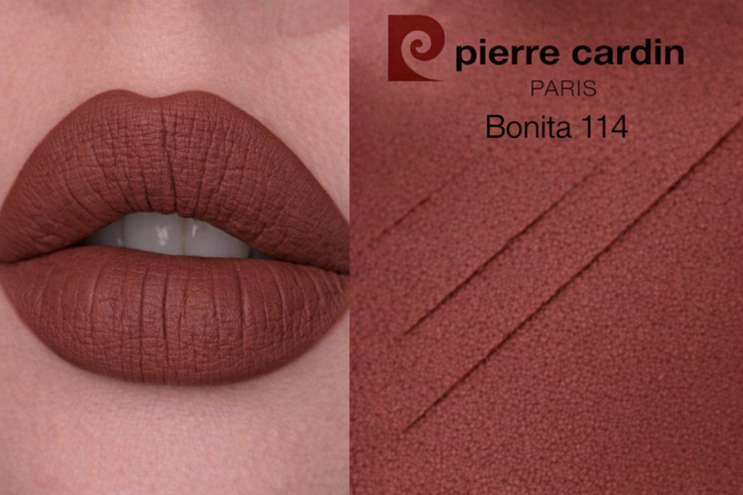 Pierre Cardin Staylong Lipcolor-Kissproof - 5ml | بيير كاردان أحمر شفاه سائل مات  - 5مل