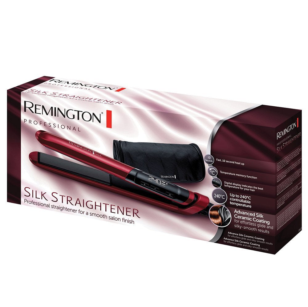 REMINGTON SILK STRAIGHTENER RED S9600