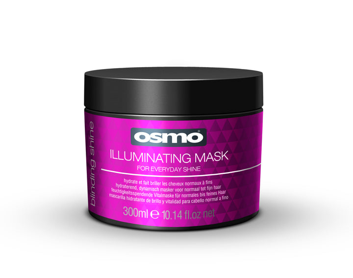 osmo Illuminating Mask - 300ml | أوزمو ماسك ترطيب مخصص لأضافة واللمعان والنعومة للشعر - 300 مل