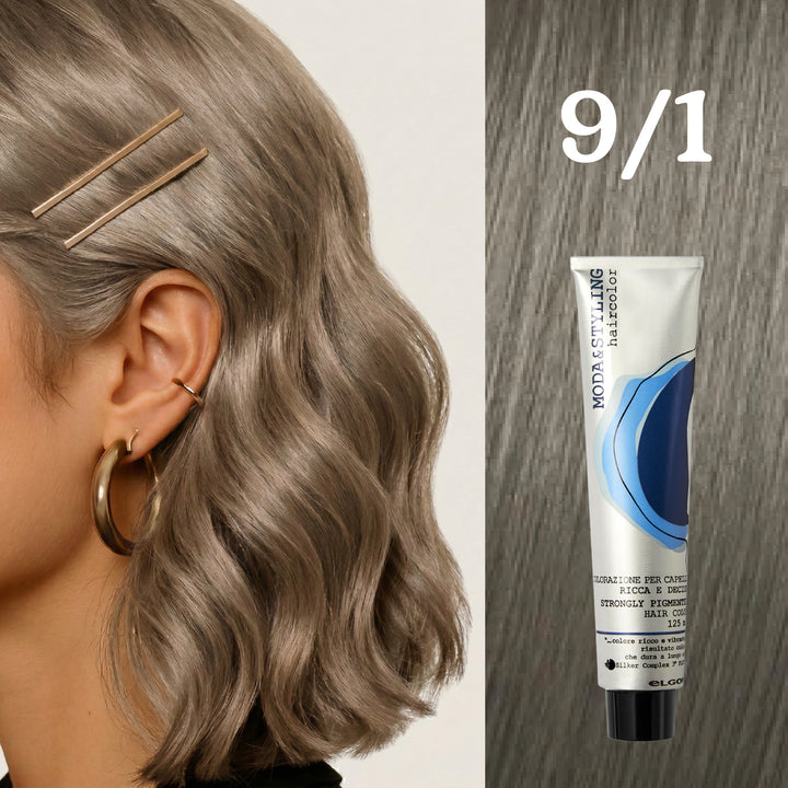 Elgon Moda&styling Haircolor Strongly Pigmented Hair Color - 125ml | ايلكون صبغة شعر مودا ستايلنج - 125مل
