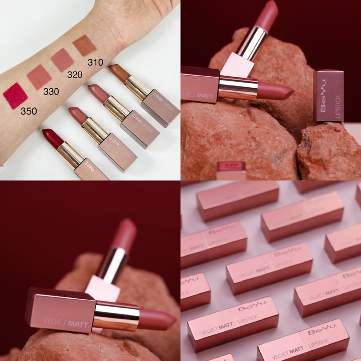 BeYu Velvet Matt Lipstick - 4.0ml | بيو أحمر شفاه مخملي - 4 مل