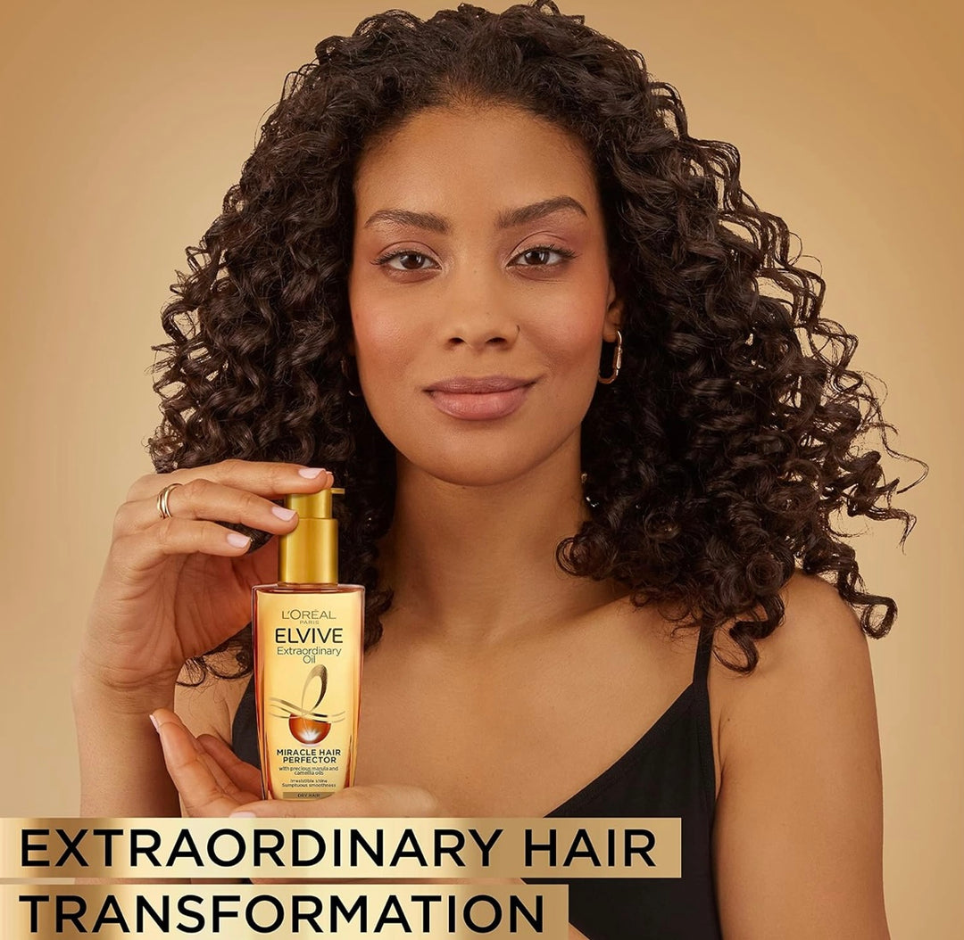 L’Oreal Elvive Extraordinary Hair Oil - 100ml | لوريال سيروم للشعر الجاف - 100 مل