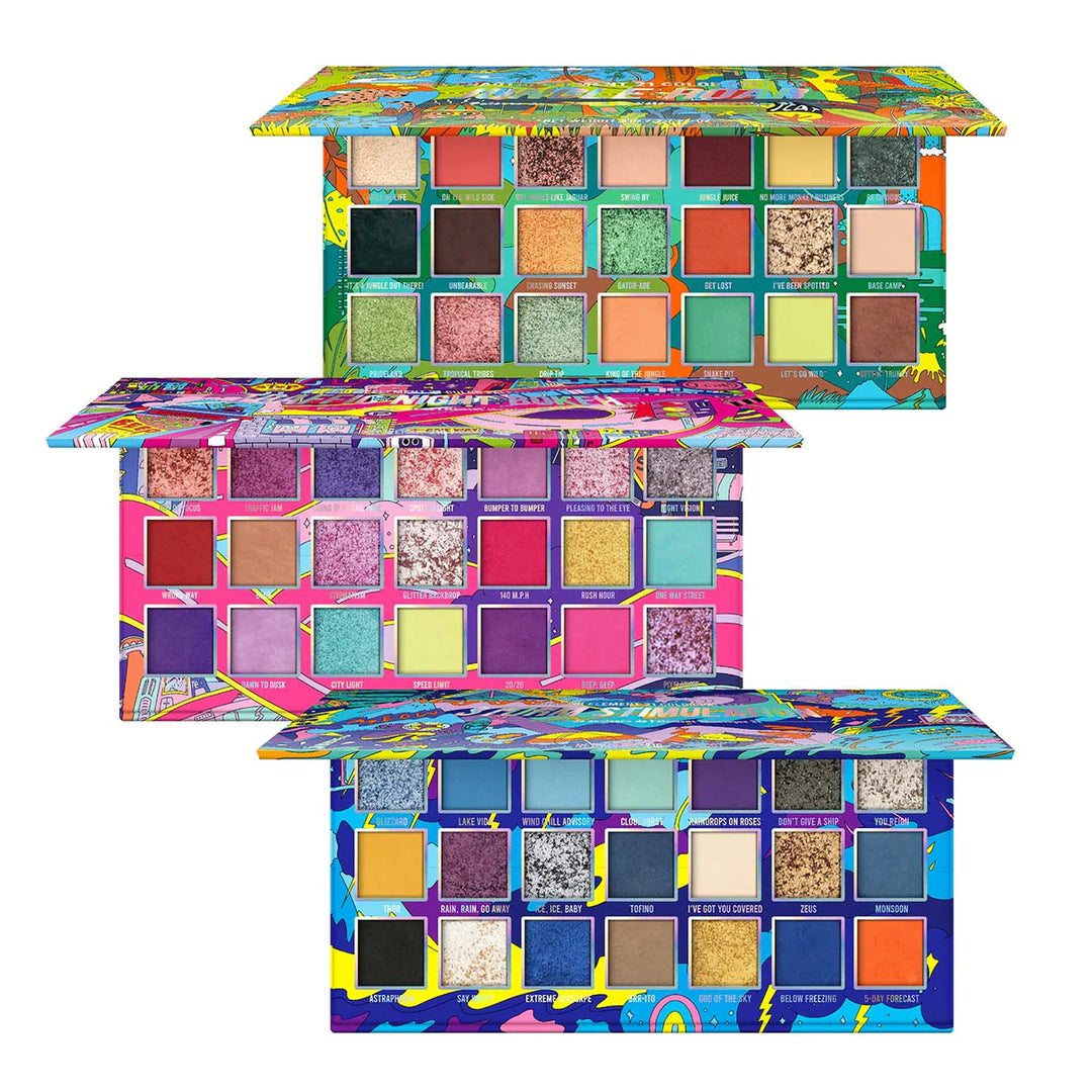 J. Cat Chaotic Element 21 Color Palette| جي كات باليت مجموعة الظلال
