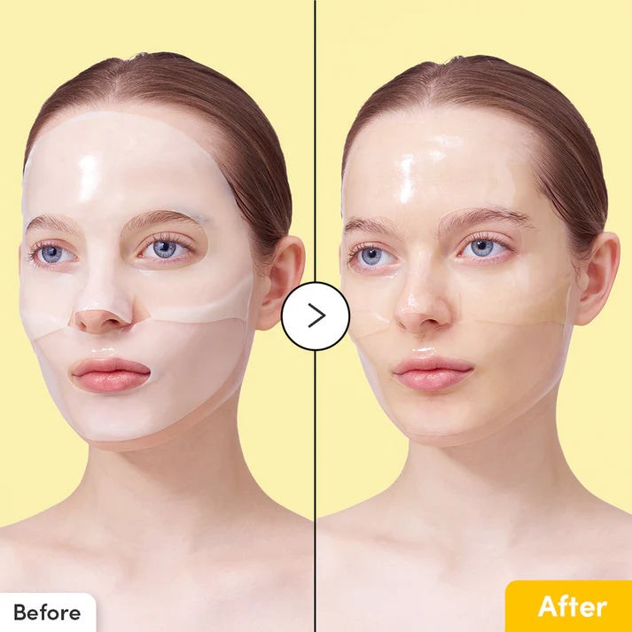 EQQUALBERRY Collagen Glow Up Hydrogel Mask - 30g | ايكوال بيري ماسك للوجه هيدروجل كولاجين جلو أب  - 30 غ