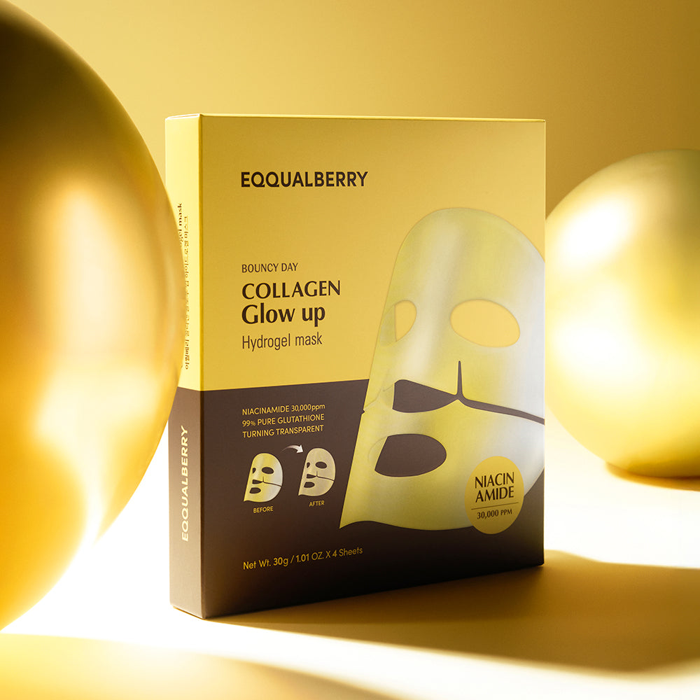 EQQUALBERRY Collagen Glow Up Hydrogel Mask - 30g | قناع كولاجين - 30 غ #5