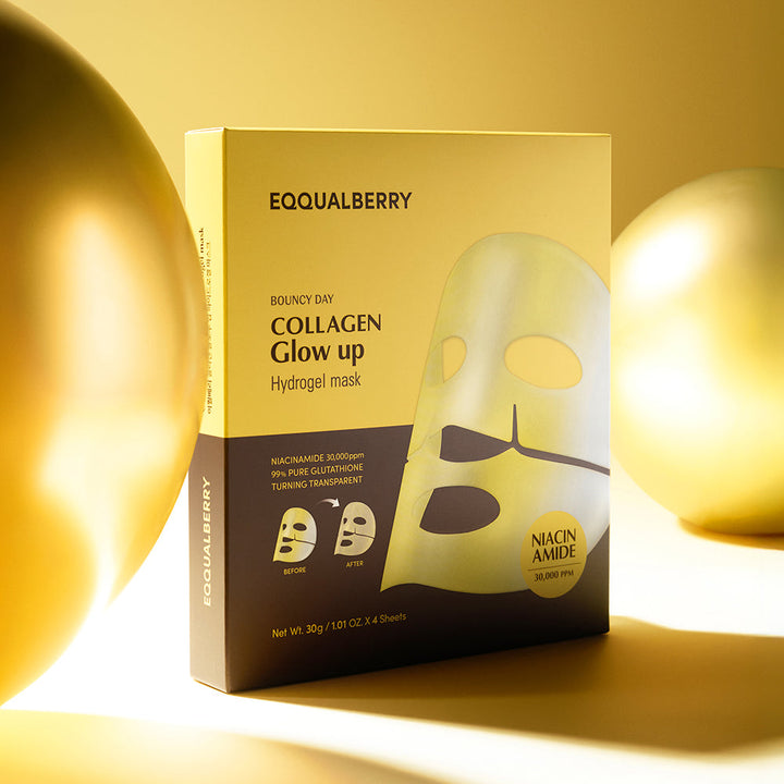 EQQUALBERRY Collagen Glow Up Hydrogel Mask - 30g | قناع كولاجين - 30 غ #5