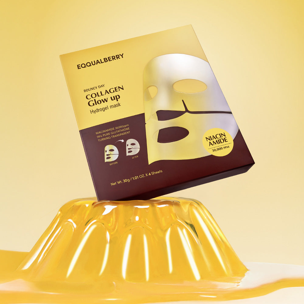 EQQUALBERRY Collagen Glow Up Hydrogel Mask - 30g | قناع كولاجين - 30 غ #4