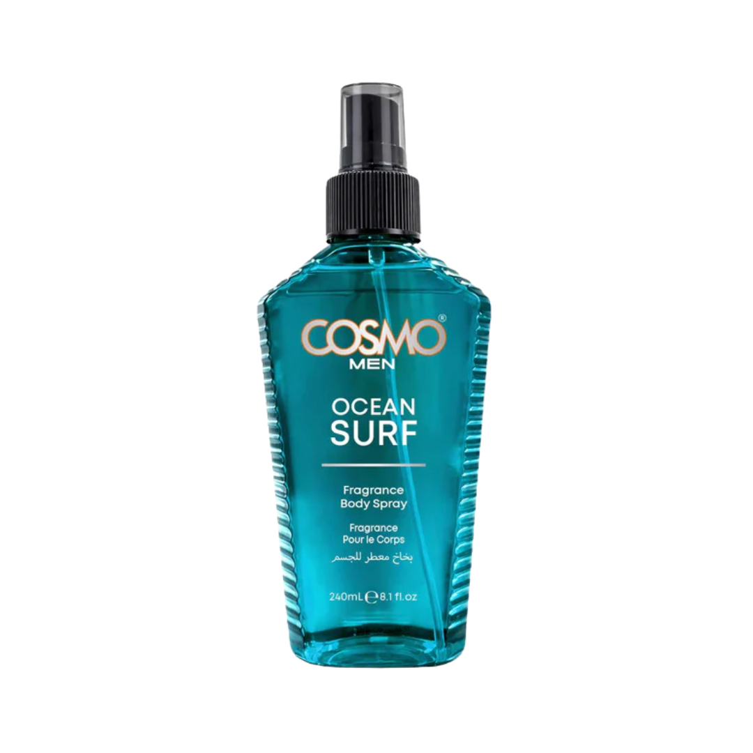 COSMO COSMETICS BODY FRAGRANCE SPRAY OCEAN SURF MEN - 240ml | كوزمو ميست للجسم للرجال اوشن سرف - 240 مل