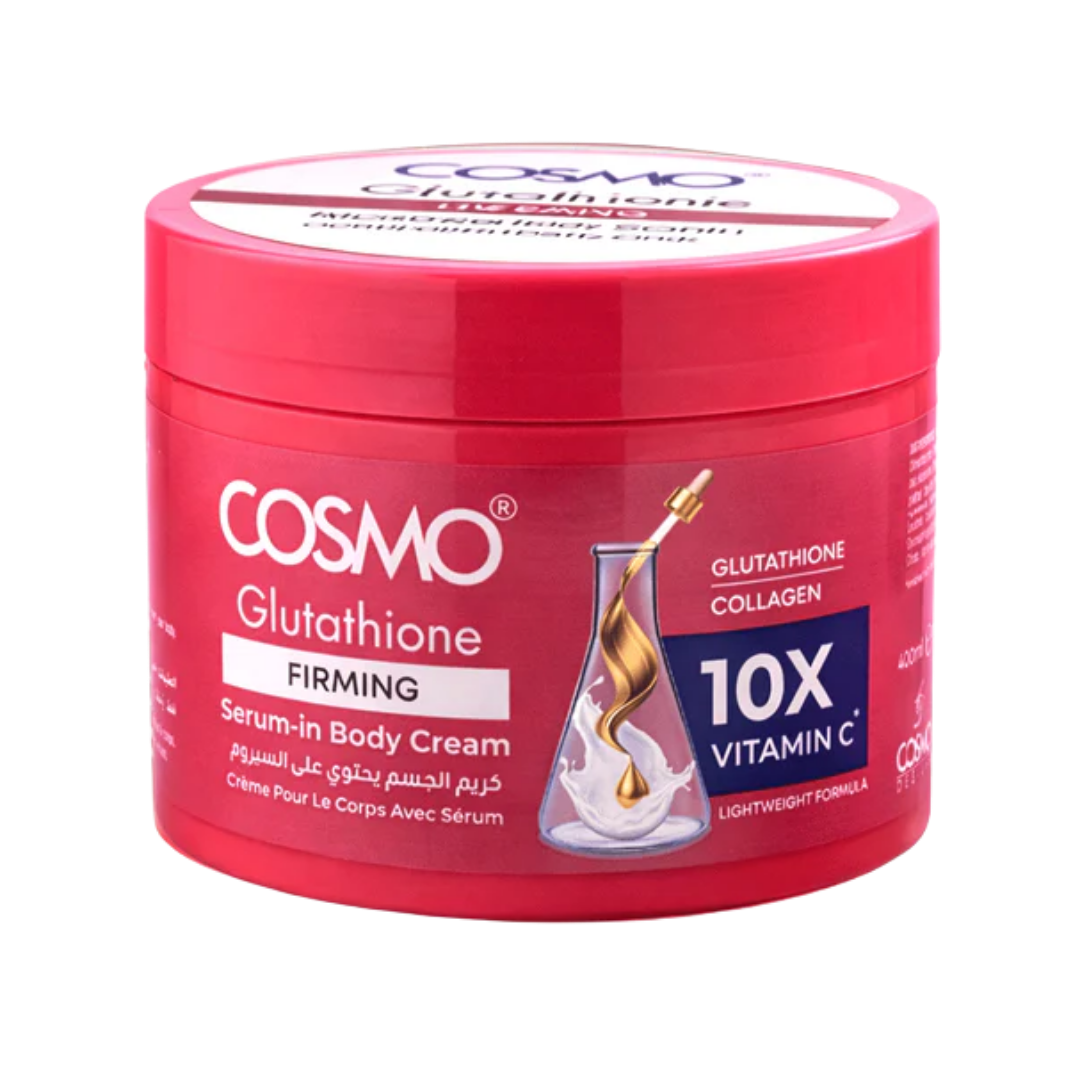 COSMO COSMETICS BODY CREAM SERUM-IN FIRMING - 400ml | كوزمو كريم للجسم لشد البشرة - 400 مل