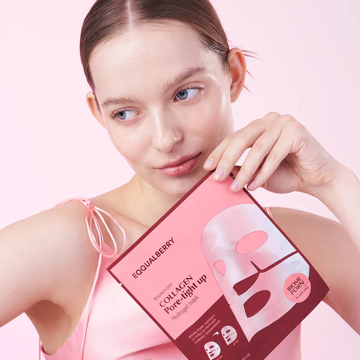 EQQUALBERRY Collagen Pore -Tight Up Hydrogel Mask - 30g |  ايكوال بيري ماسك الكولاجين - 30 غرام